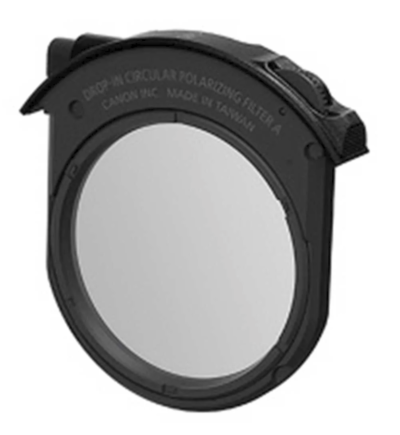 キヤノン ドロップイン 円偏光フィルター A